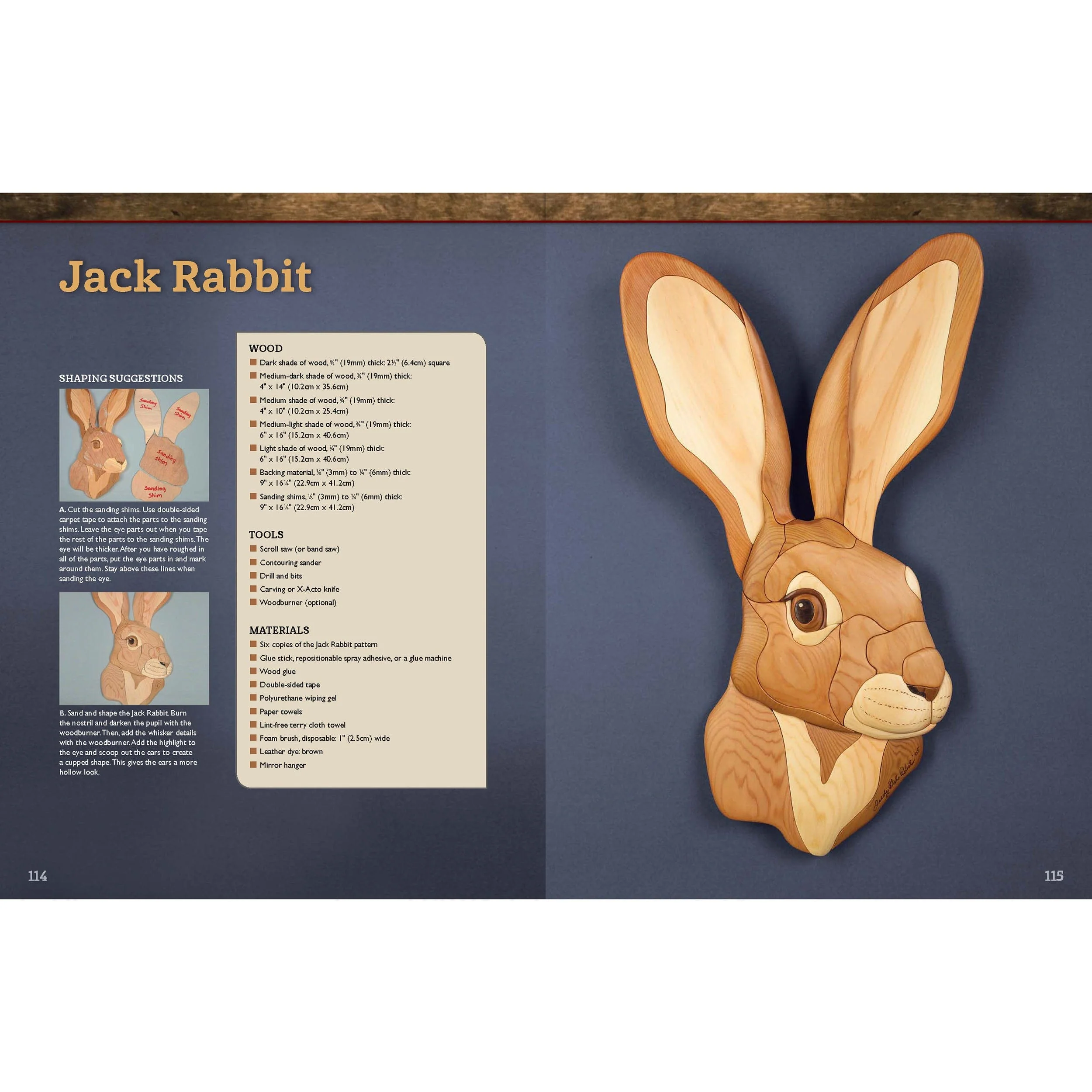 Wildlife Intarsia Woodworking, 2nd Edition - Image 6