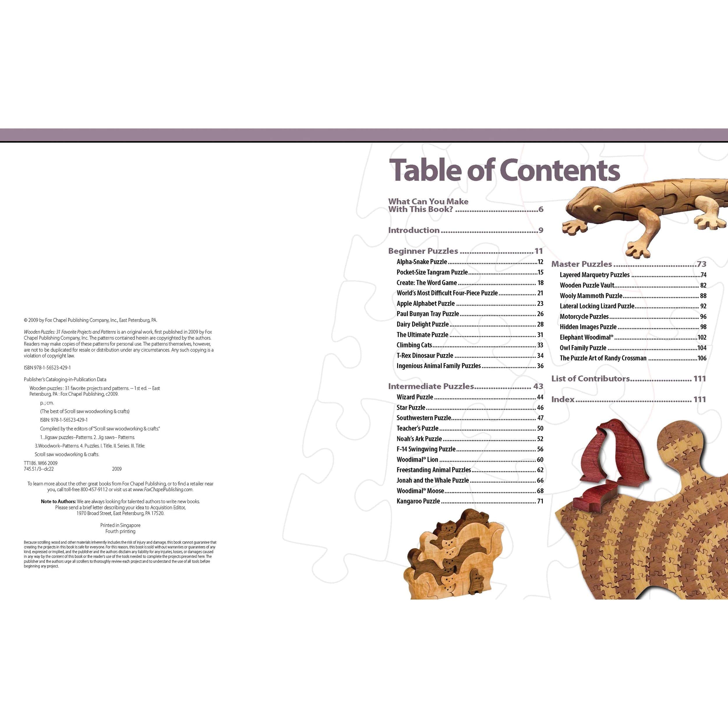 Wooden Puzzles - 31 Favorite Projects and Patterns - Image 2