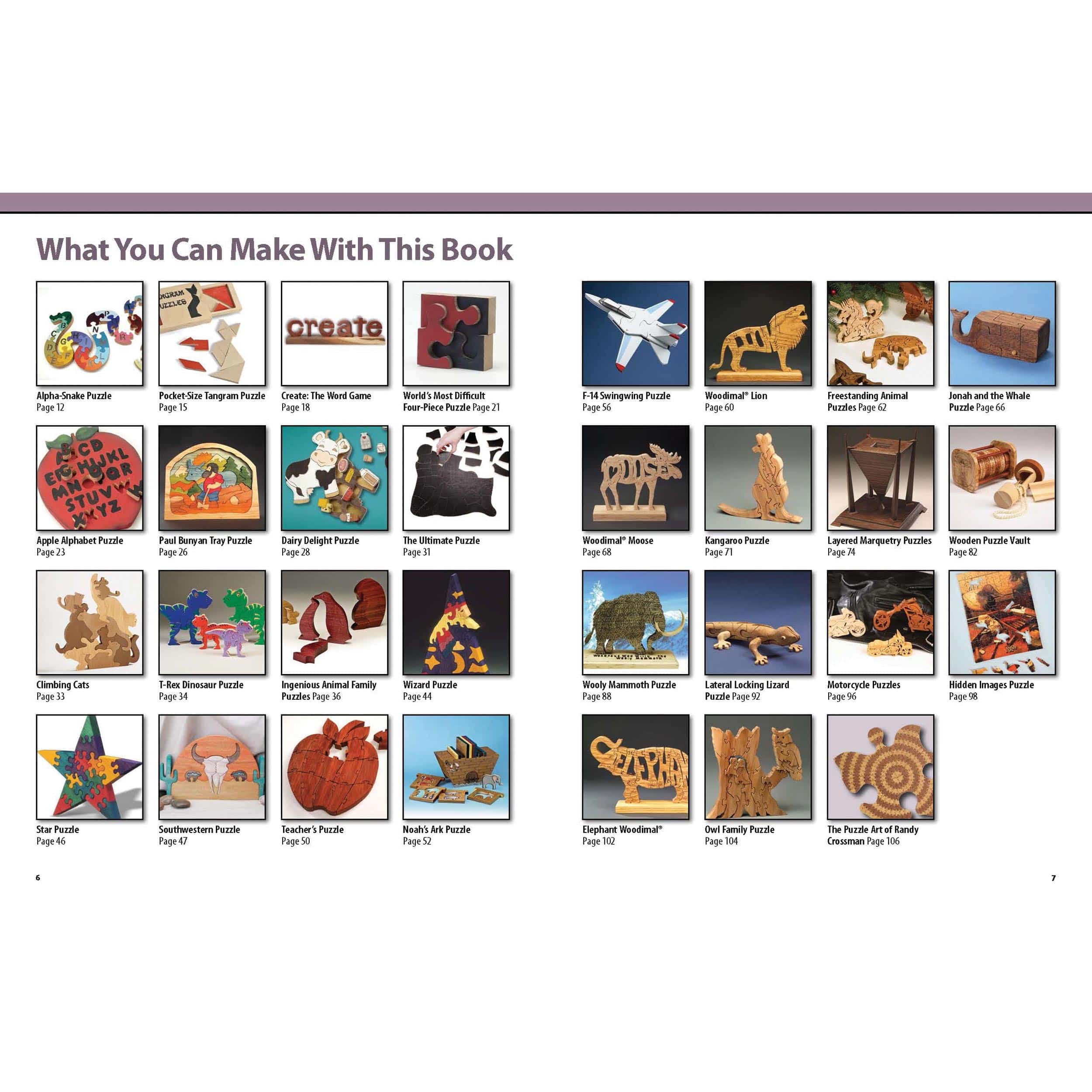 Wooden Puzzles - 31 Favorite Projects and Patterns - Image 3