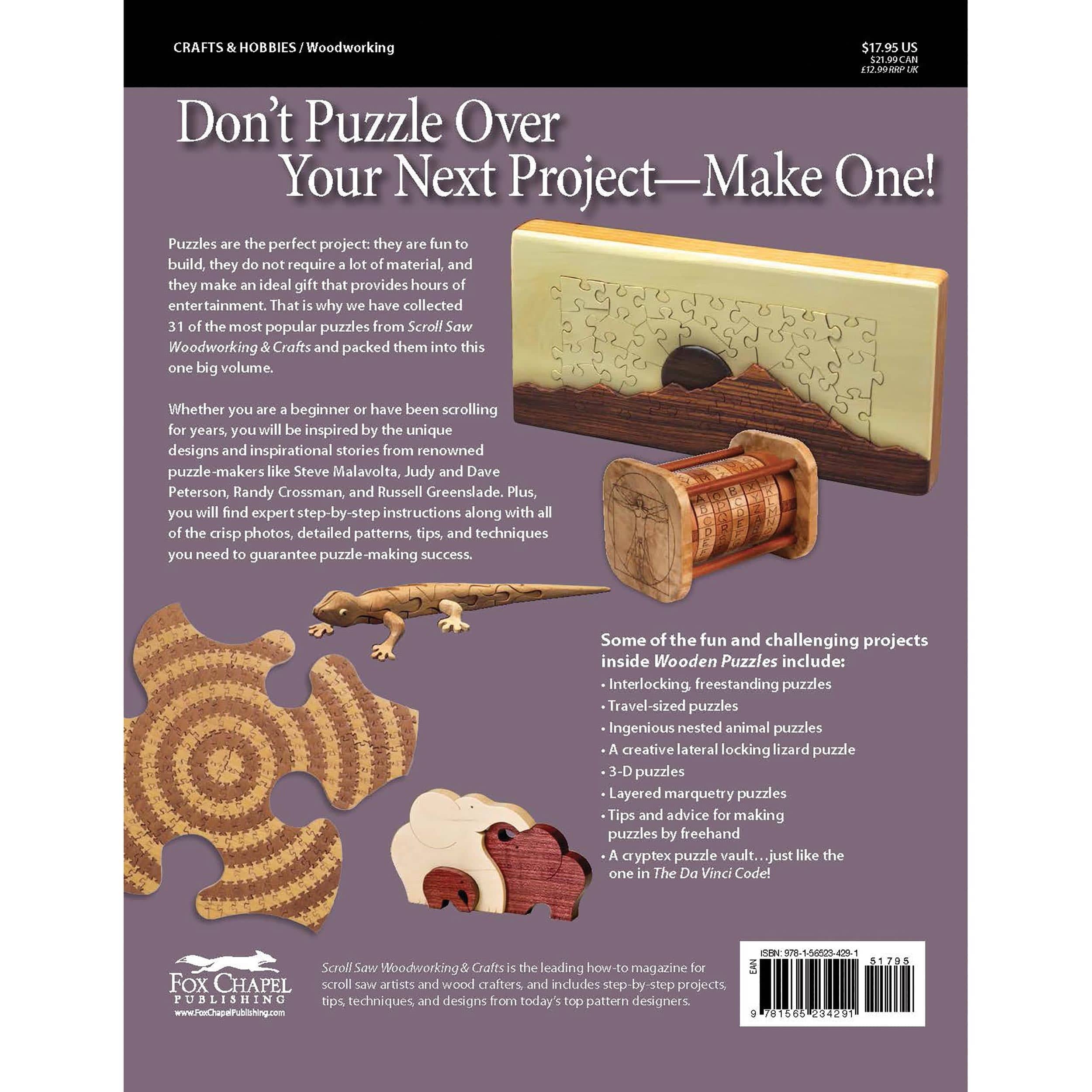 Wooden Puzzles - 31 Favorite Projects and Patterns - Image 6