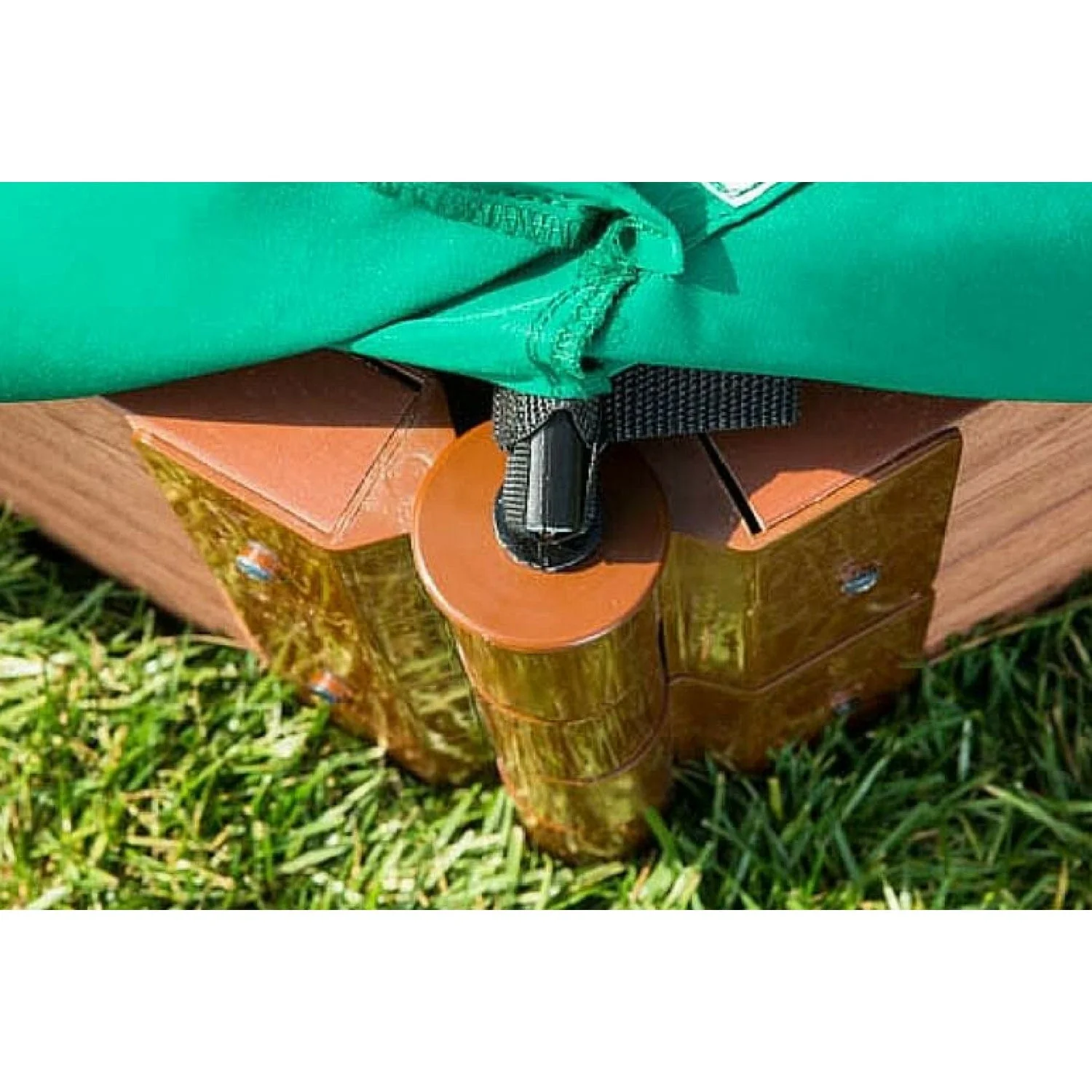 48" X 48"x 37" Telescoping Square Sandbox Canopy & Cover - Image 5