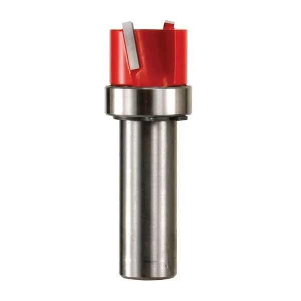 16-520 Mortising Router Bit with Top Bearing 1/2" SH 3/4" D 3/8" CL