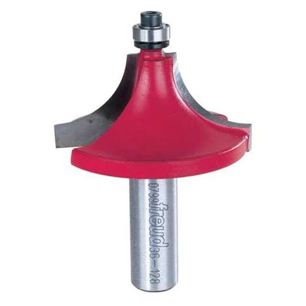 36-128 Quadra-Cut Beading Router Bit 2"D 3/4"R 1/2"SH