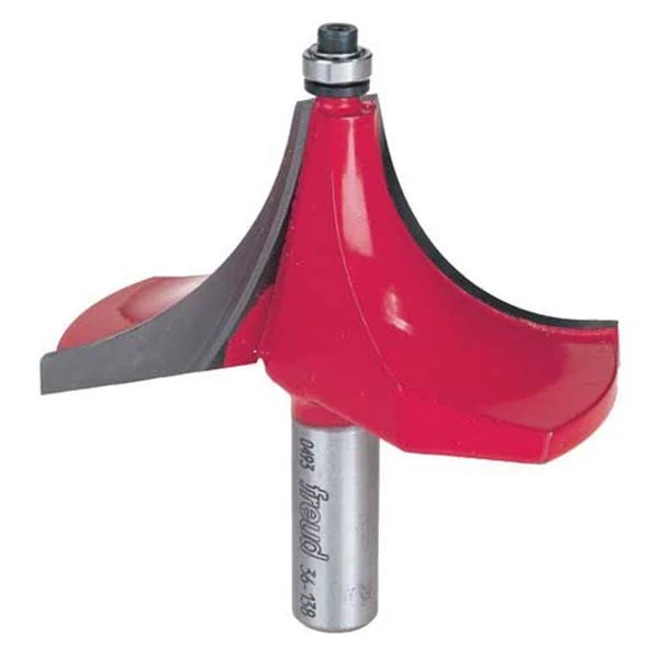 36-138 Beading Router Bit 3-1/4"D 1-3/8"R 1/2"SH