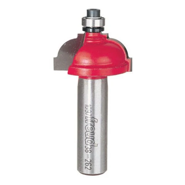 38-262 Classical Cove Router Bit 1/2" SH 1-1/4" D 1-3/8" CL 5/16"R