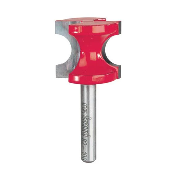 82-106 Half Round Router Bit 1/4" Shank 1/4" R 29/32" CL