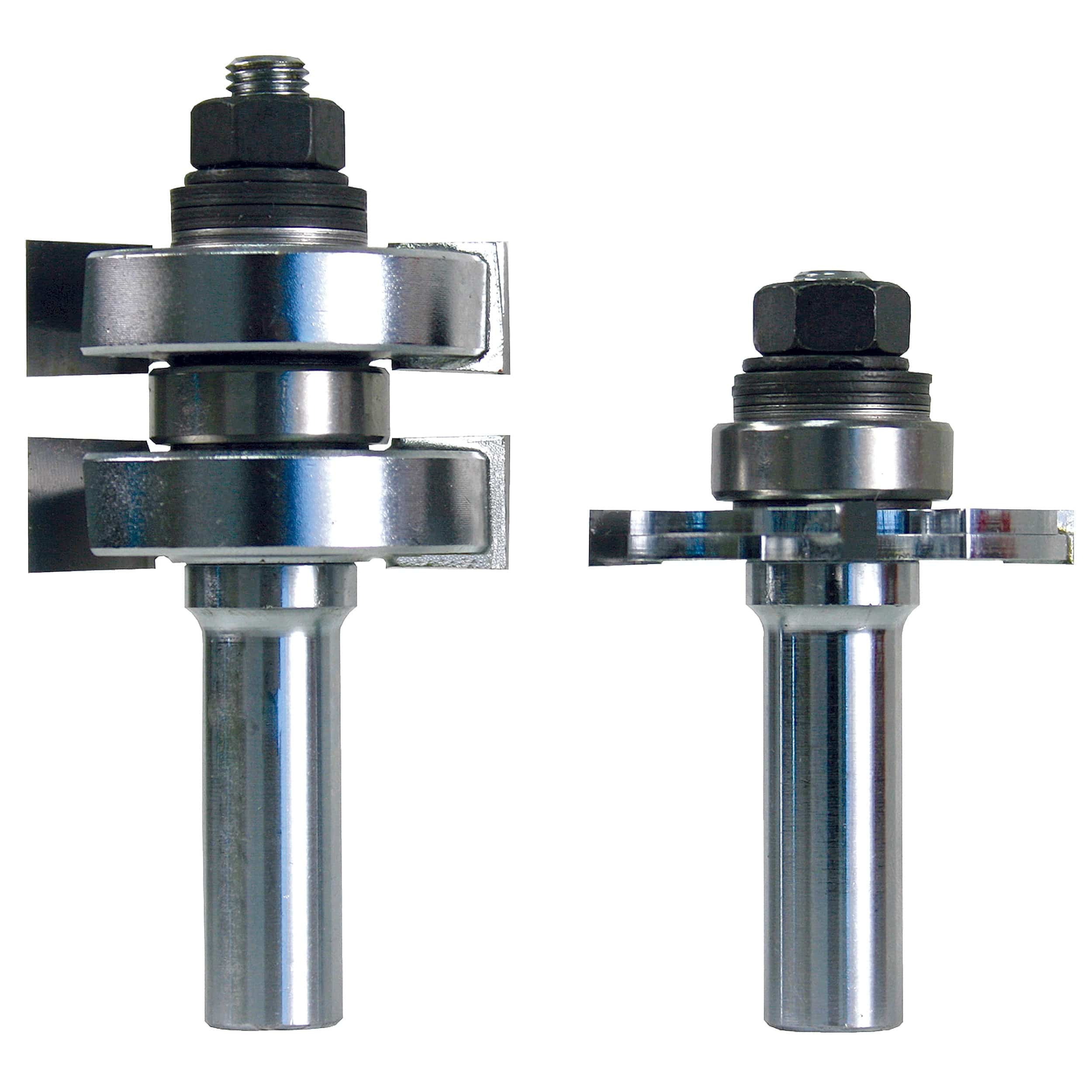 Adjustable Tongue and Groove Router Bit Set - 1/2" Shank - 2 Piece