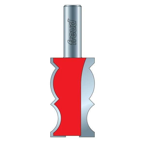 Crown Molding Router Bit - 1/2" SH 1-1/4" D 2-1/4" CL 3-3/4" OL - Image 2