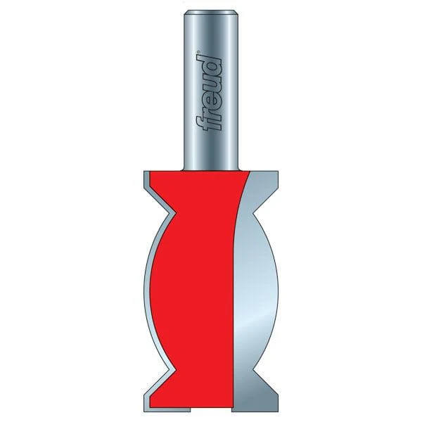 Crown Molding Router Bit - 1/2" SH 1-1/4" D 2-1/4" CL 3-3/4" OL - Image 4
