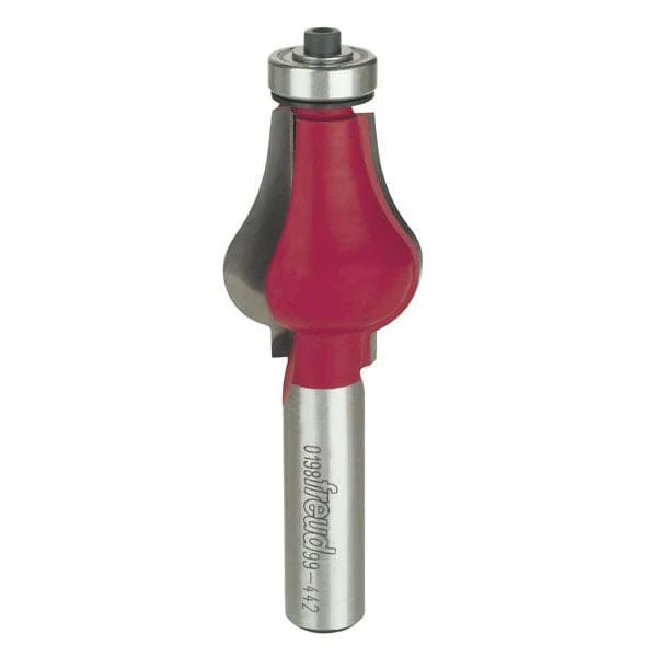 Handrail Router Bit - 1/2" SH 1-3/16" D 1-1/2" CL 3-1/2" OL - Image 2
