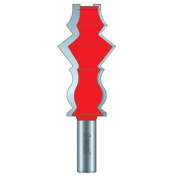 Wide Crown Molding Router Bit System - 1/2" SH - Image 6