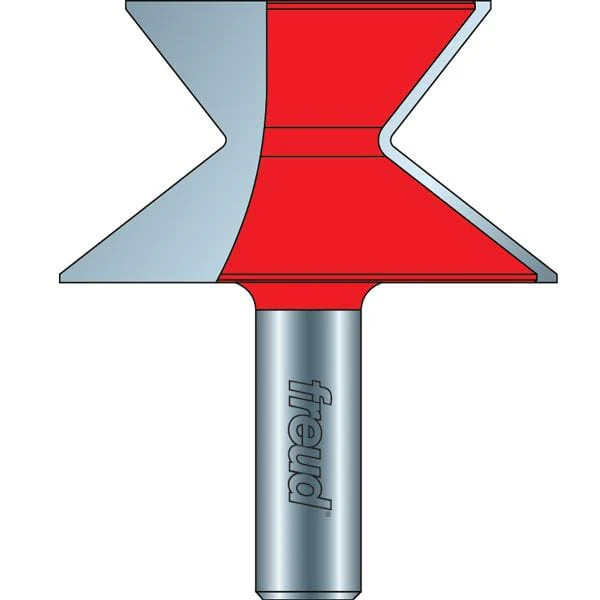 Wide Crown Molding Router Bit System - 1/2" SH - Image 7