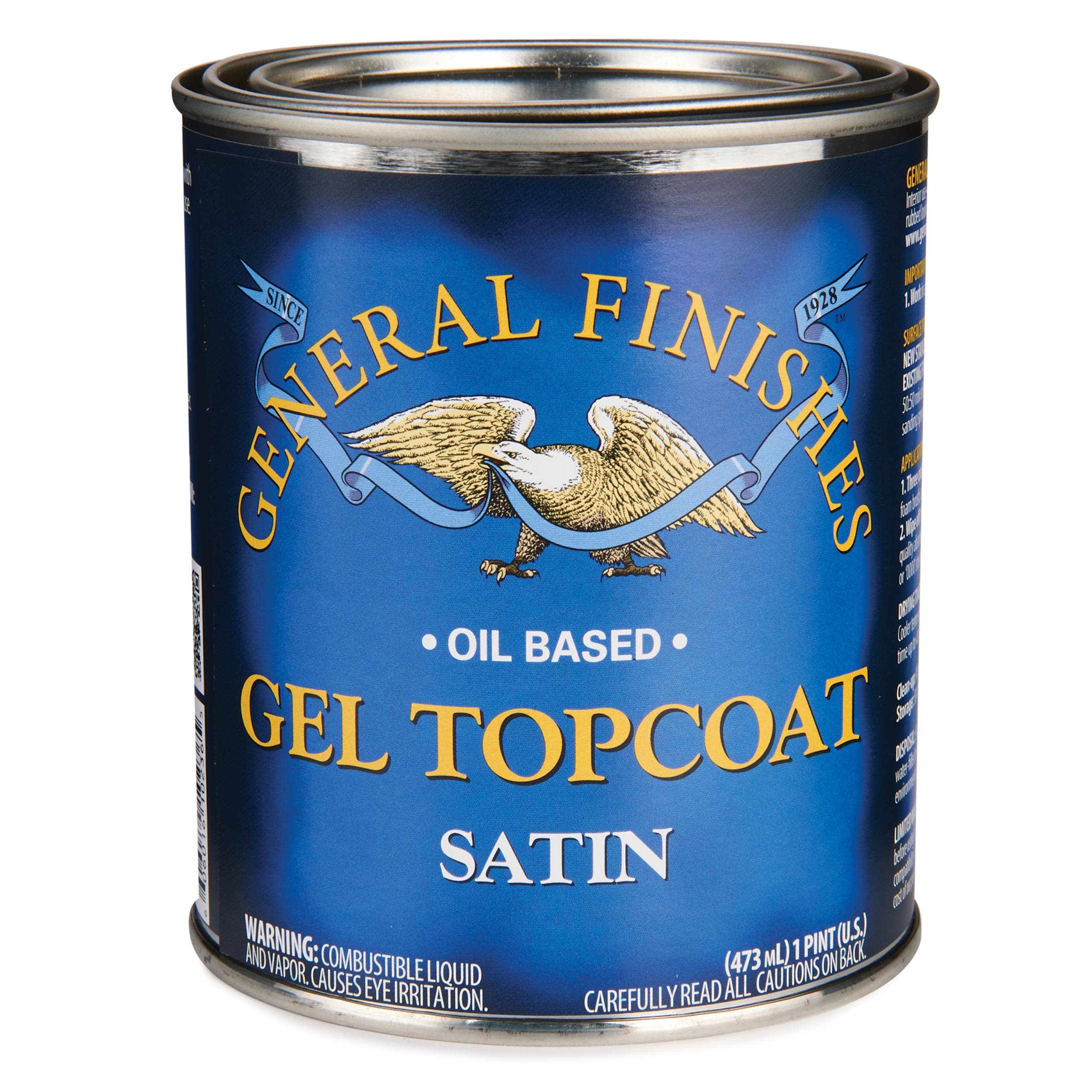 Gel Topcoat - Solvent Based - Satin - Image 2