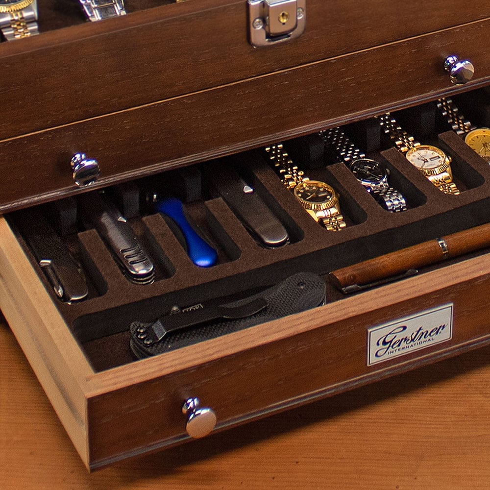 2-Drawer EDC Chest - Dark Oak - Image 5