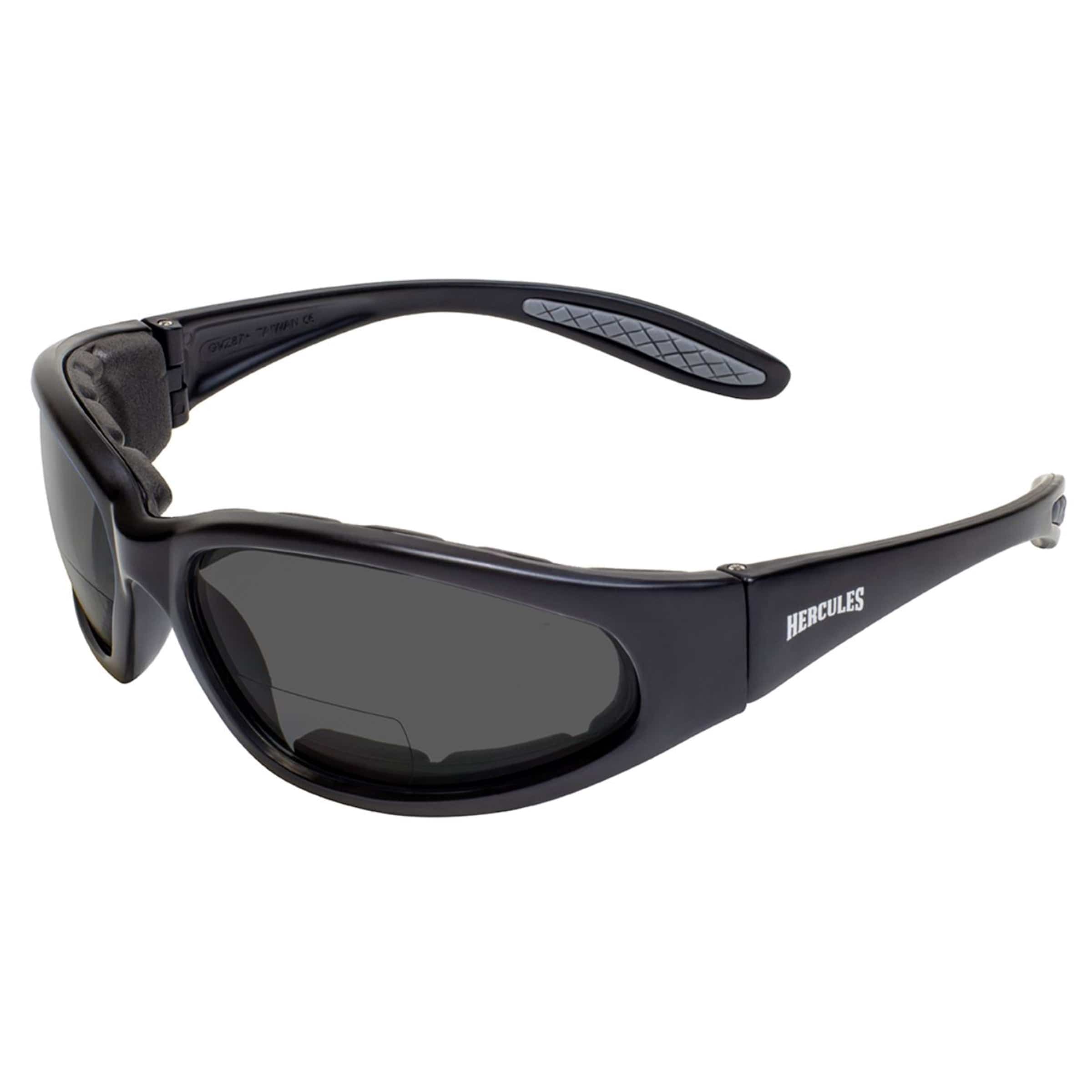 Hercules +2.00 Smoke Anti-Fog Bifocal Safety Lenses