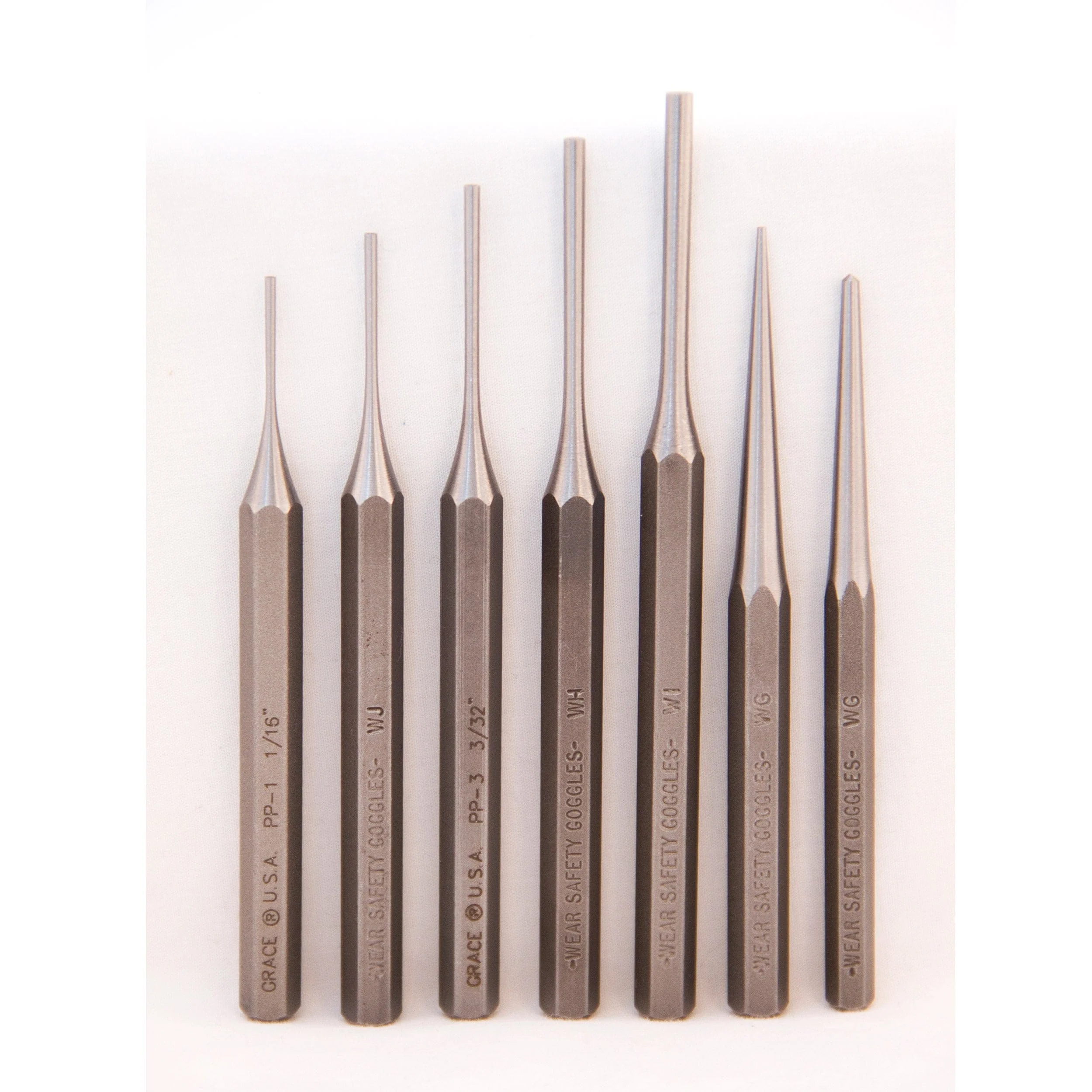 Gun Care Steel Punch Set