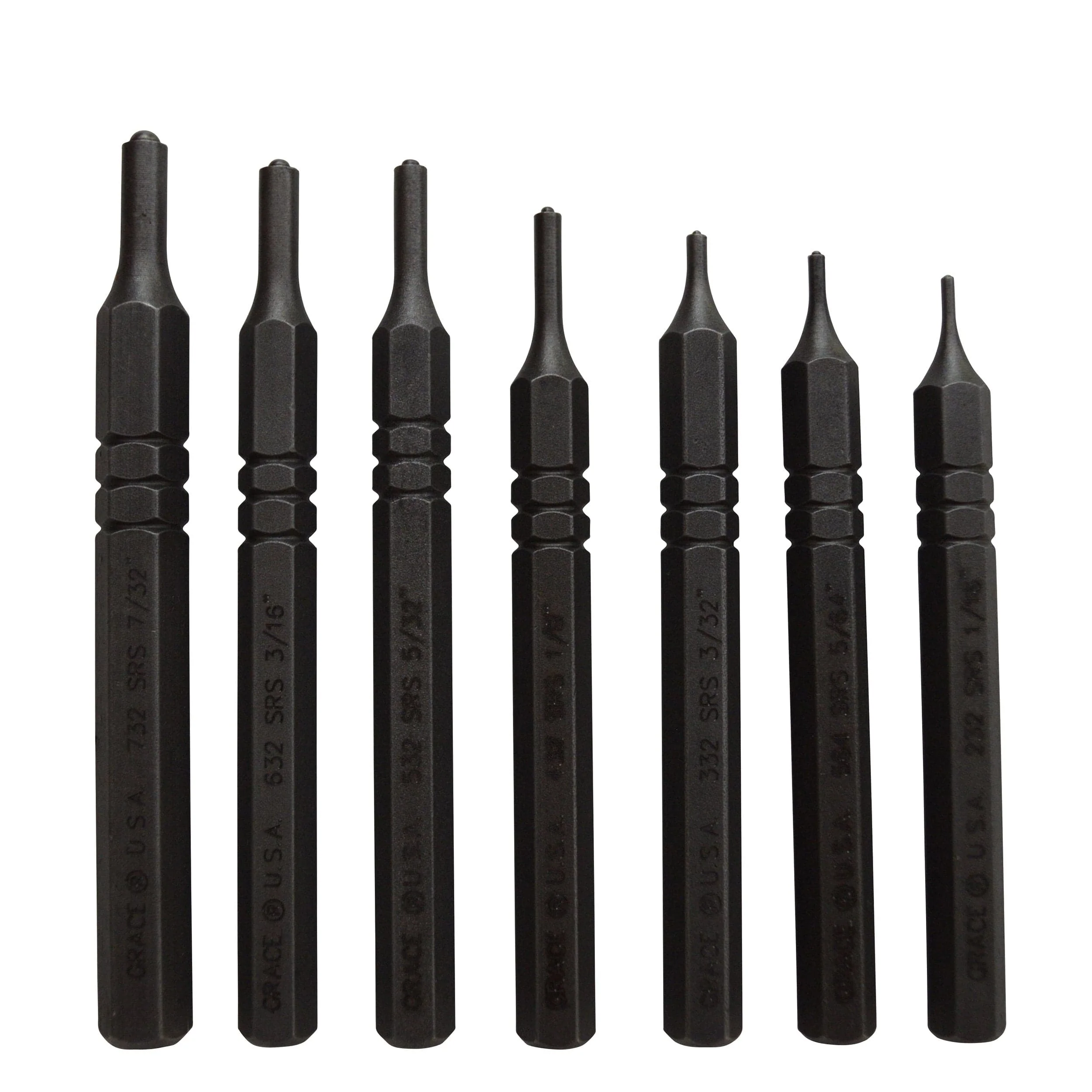 Steel Short Roll Spring Punch Set