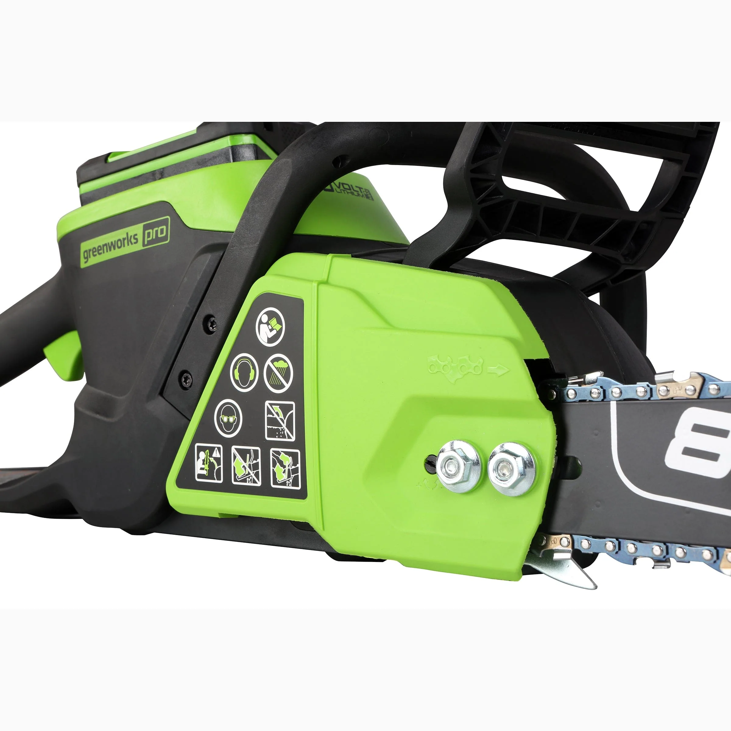 Gen II 16" Brushless Chainsaw with 2.5Ah Battery and 4A Rapid Charger - Image 3