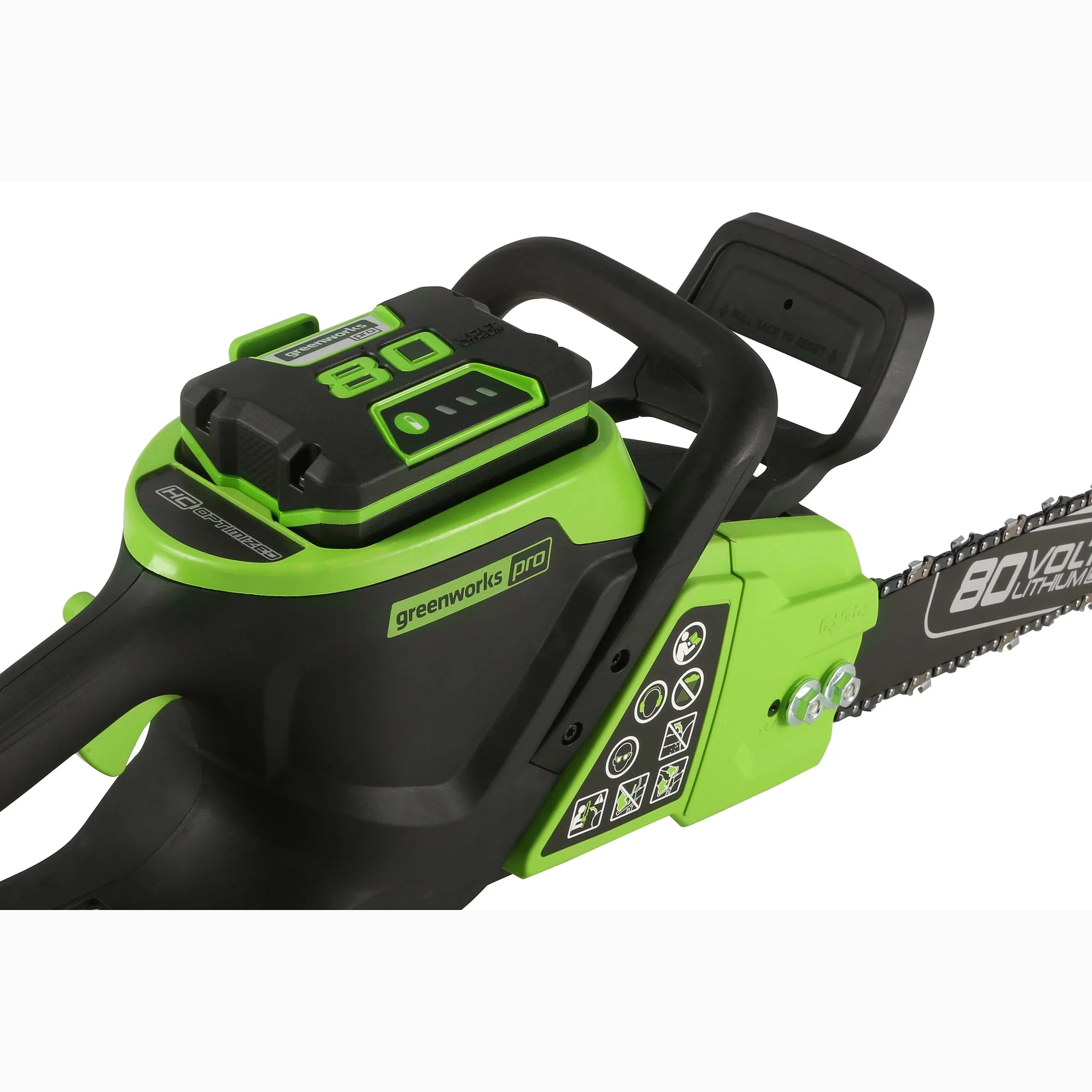 Gen II 16" Brushless Chainsaw with 2.5Ah Battery and 4A Rapid Charger - Image 5