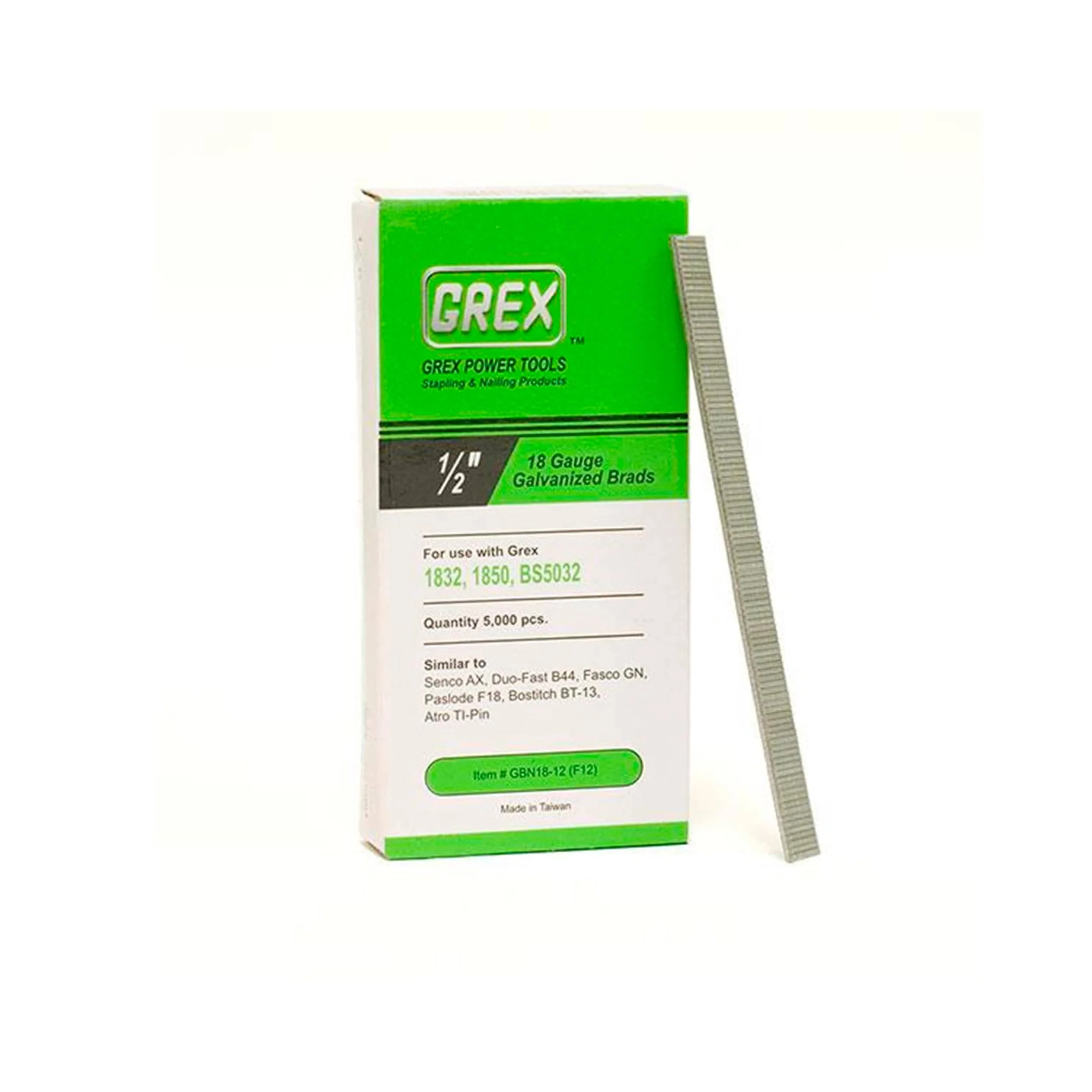 18 Gauge Galvanized Brad Nails - 5K Pack
