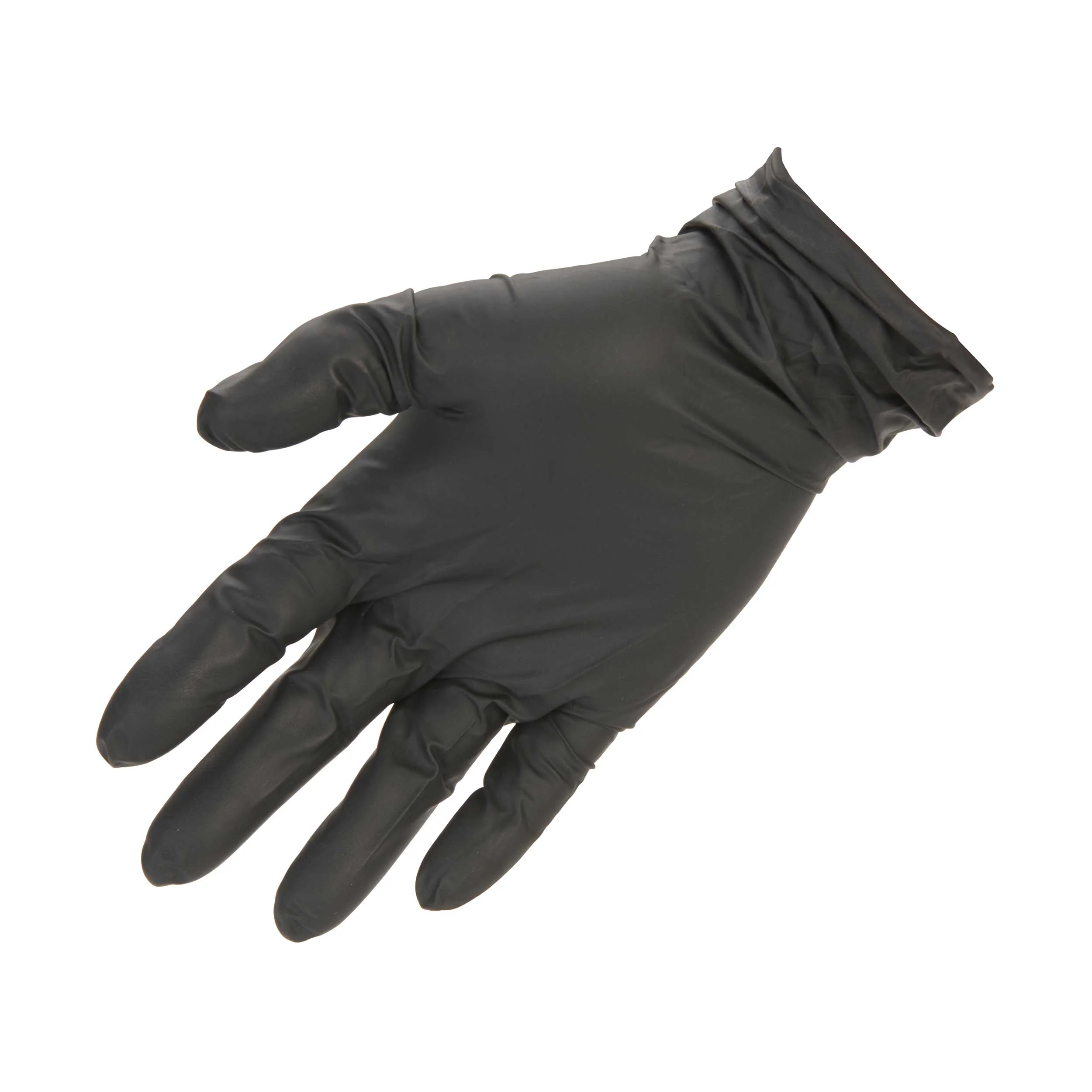 Black Nitrile Gloves - 9 Mil - XL - Box of 50 - Image 2