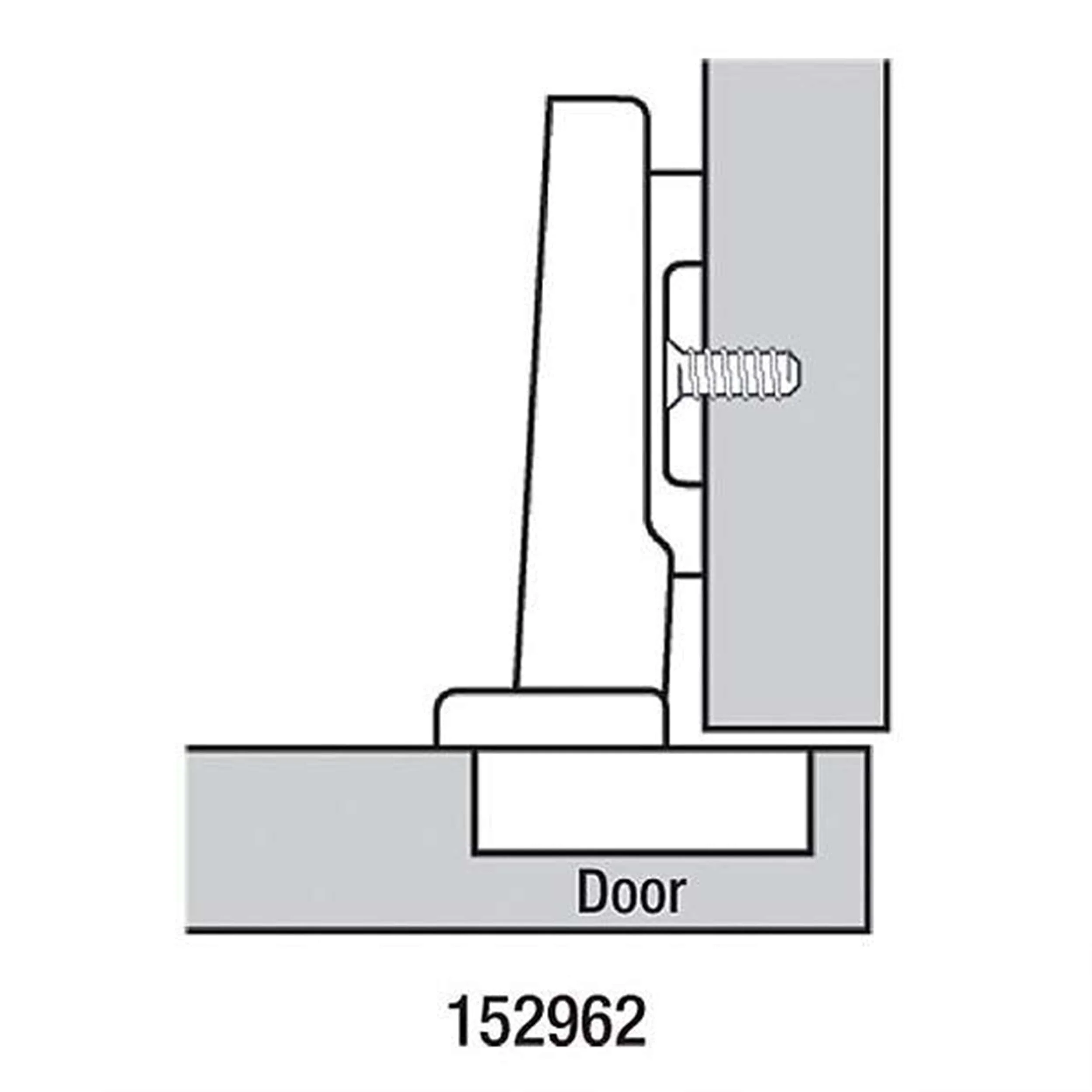 Frameless Hinge - Pair - Image 2