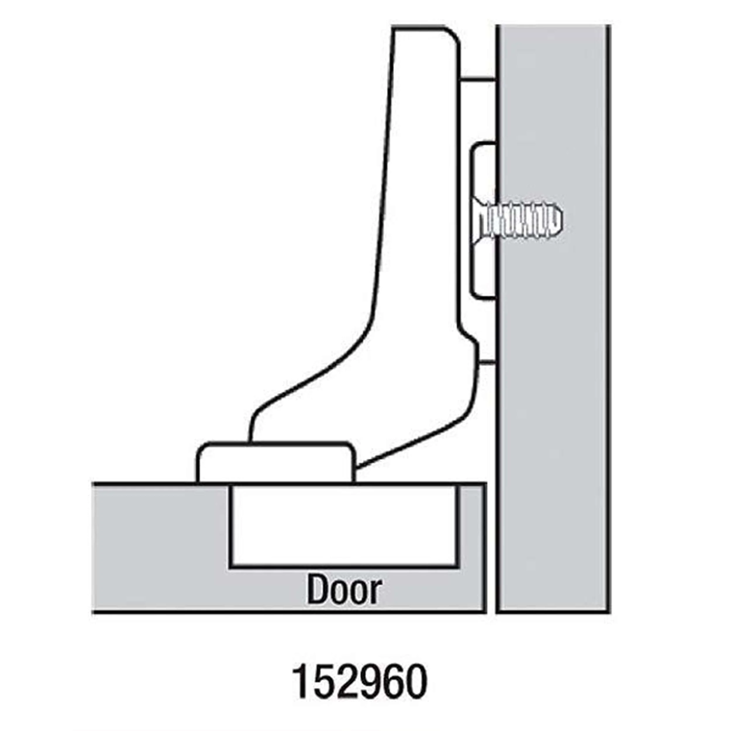 Frameless Hinge - Pair - Image 4