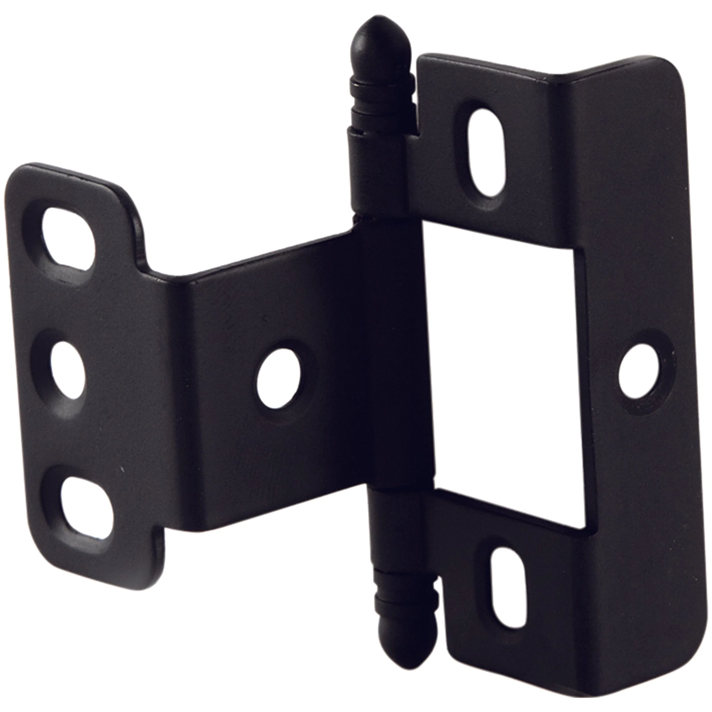 Non-Mortise Wrap Hinge with Finial