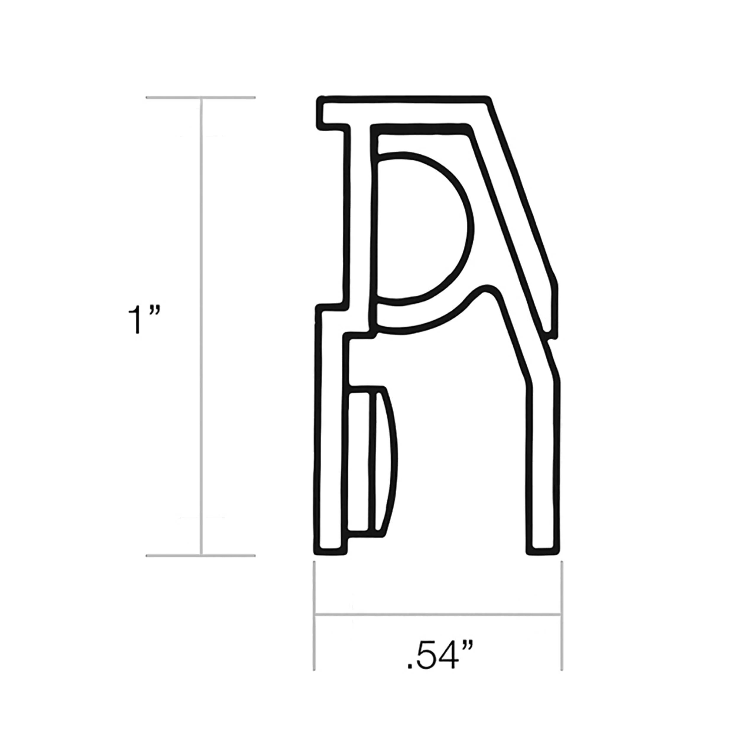 Mini Floating Shelf Bracket - 12" - Image 3
