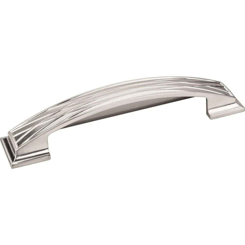 Aberdeen Lined Cup Pull, 128 mm C/C, Satin Nickel - Image 2