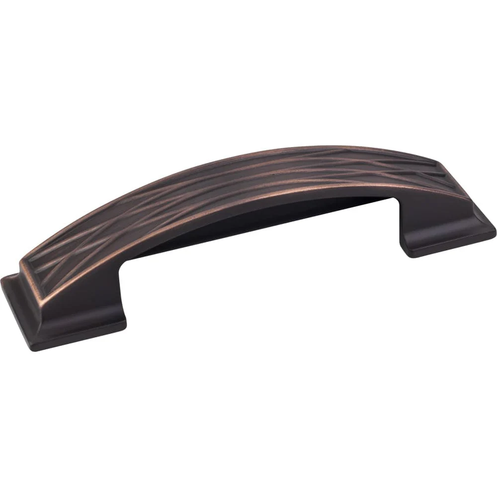 Aberdeen Lined Cup Pull, 96 mm C/C, Brushed Oil Rubbed Bronze - Image 2