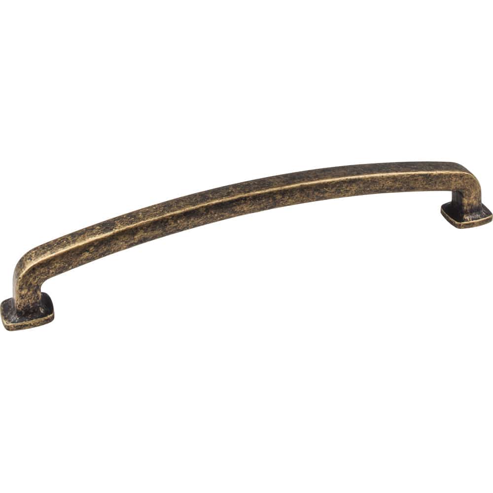 Belcastel 1 Appliance Handle, 12" C/C, Distressed Antique Brass