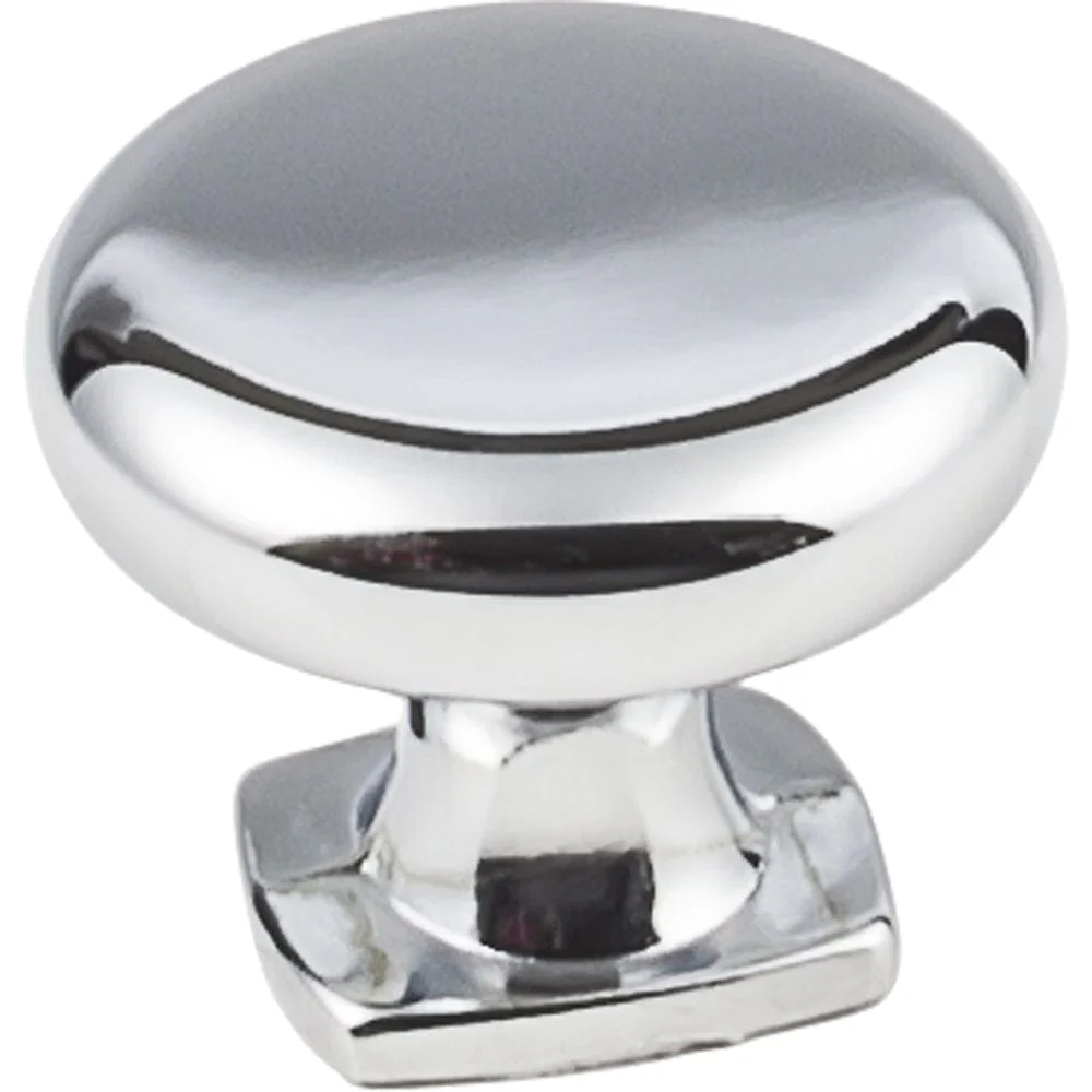 Belcastel 1 Knob, 1-3/8" Dia., Polished Chrome