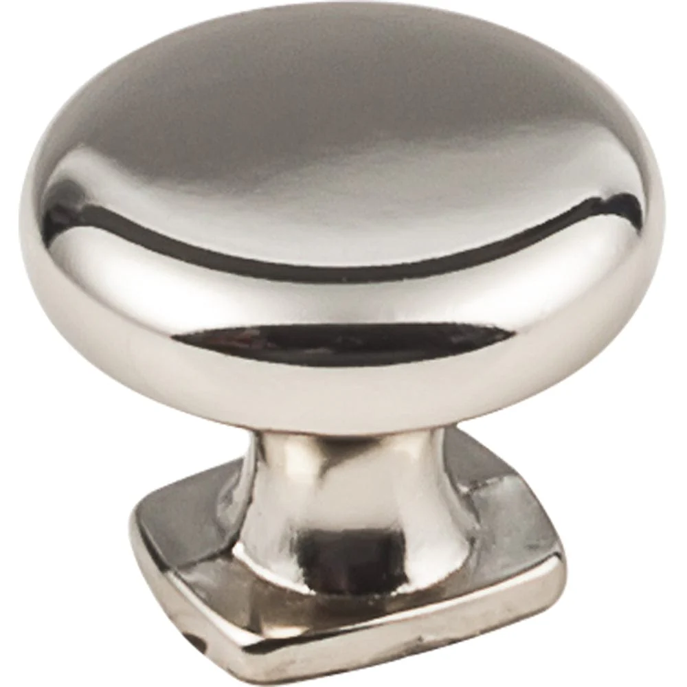 Belcastel 1 Knob, 1-3/8" Dia.,  Polished Nickel - Image 2
