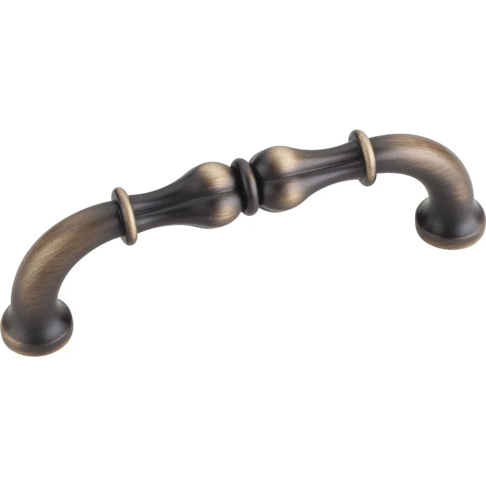Bella Pull, 96 mm C/C, Antique Brushed Satin Brass - Image 2