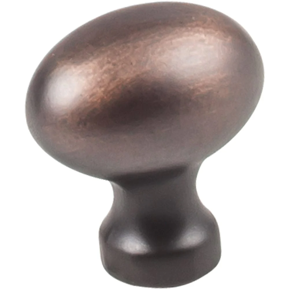 Bordeaux Knob, 1-3/16" O.L., Brushed Oil Rubbed Bronze - Image 2