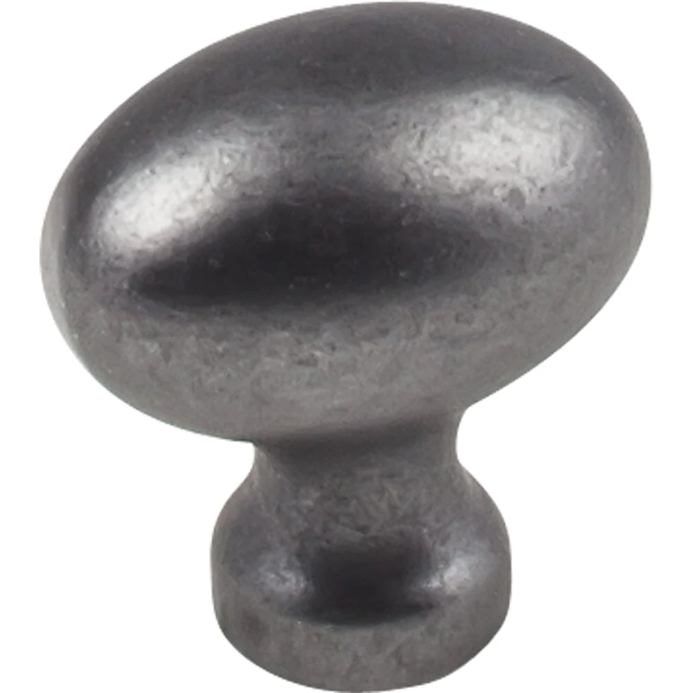 Bordeaux Knob, 1-3/16" O.L., Gun Metal - Image 2
