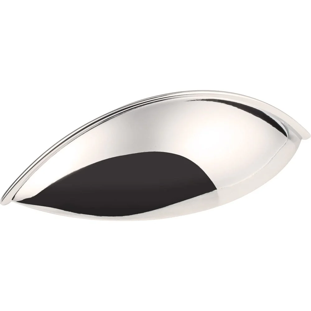 Bordeaux Pull, 96 mm C/C, Polished Nickel - Image 2