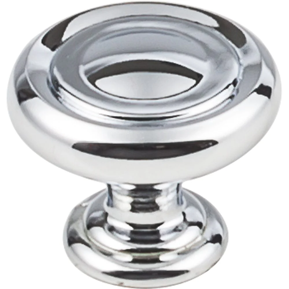 Bremen 1 Knob, 1-1/4" Dia., Polished Chrome
