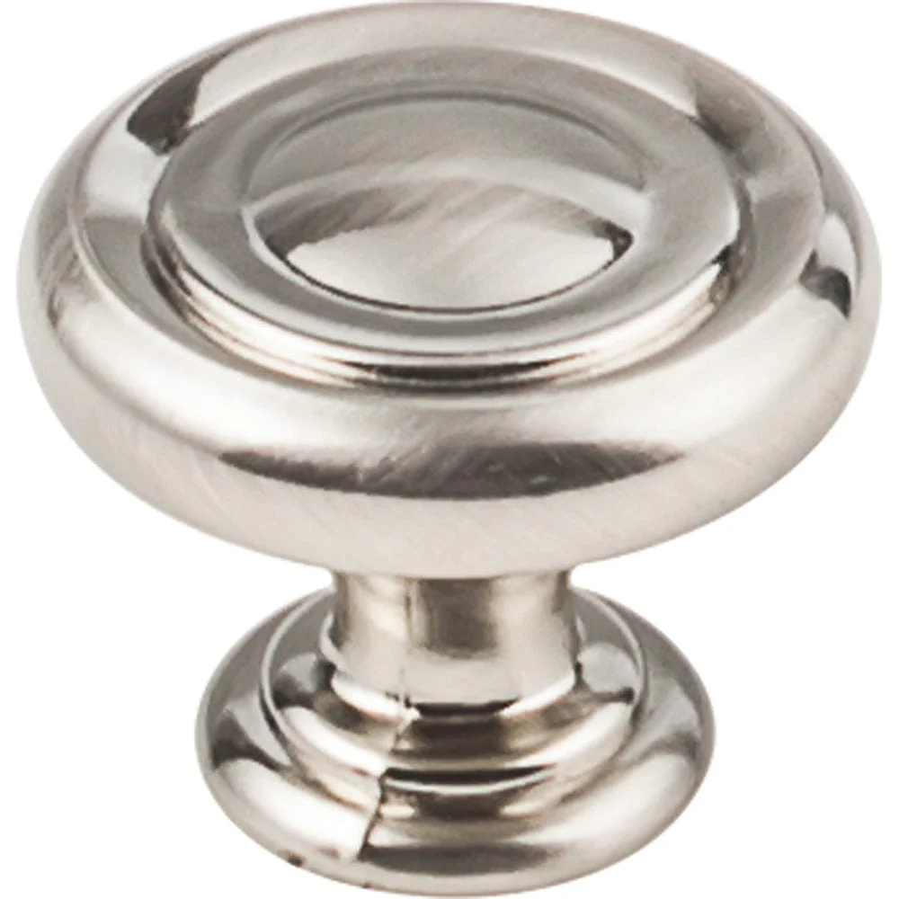 Bremen 1 Knob, 1-1/4" Dia.,  Satin Nickel - Image 2