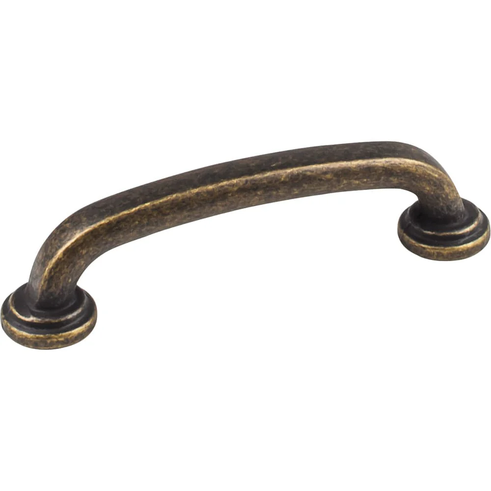 Bremen 1 Pull, 96 mm C/C, Distressed Antique Brass - Image 2