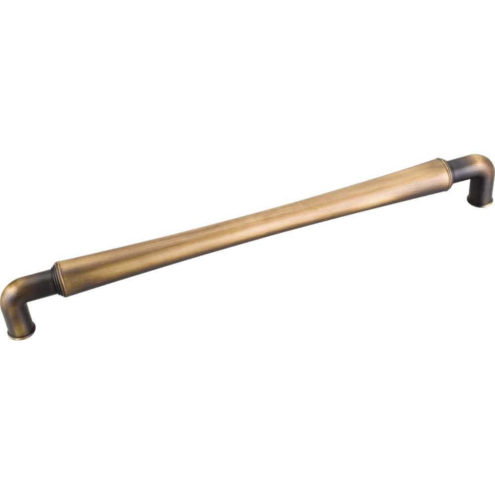 Bremen 2 Appliance Handle, 12" C/C, Antique Brushed Satin Brass - Image 2