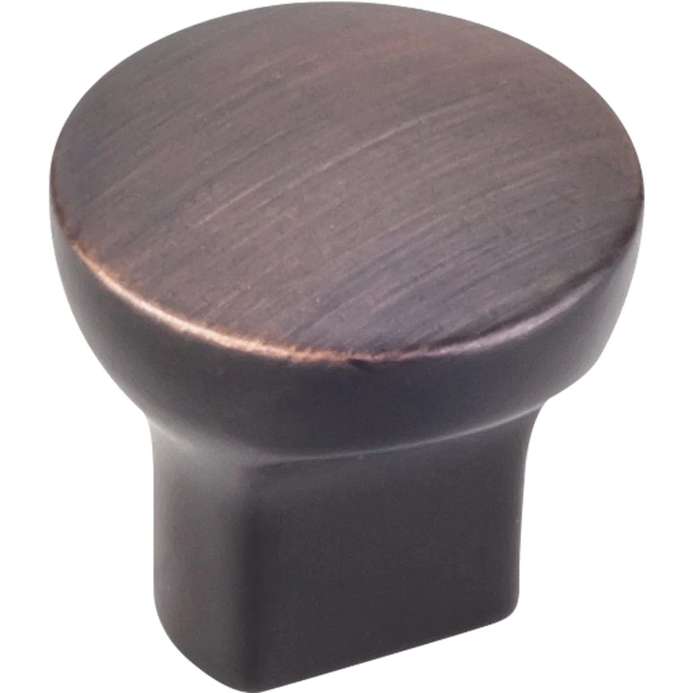 Brenton Knob 1" Dia Brushed Oil Rubbed Bronze - Image 2