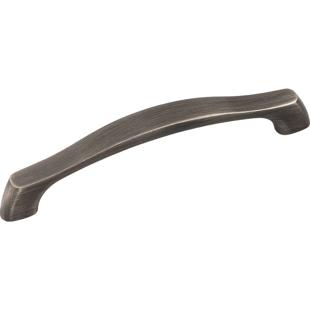 Cabinet Pull, 128mm C/C, 6-1/8" O.L.,   Brushed Pewter - Image 2