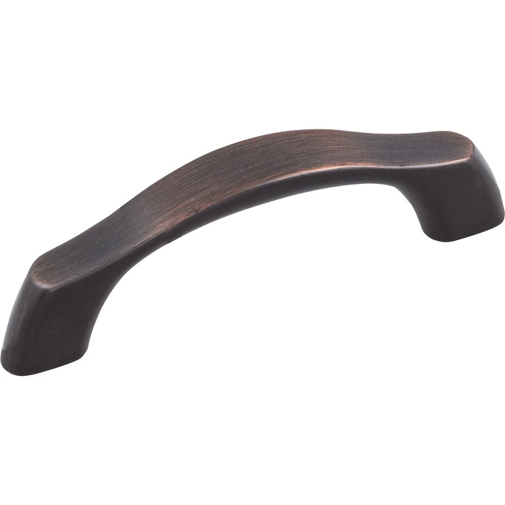 Cabinet Pull 3" C/C O.L., WITH 4-1/16" O.L., Brushed Oil Rubbed Bronze