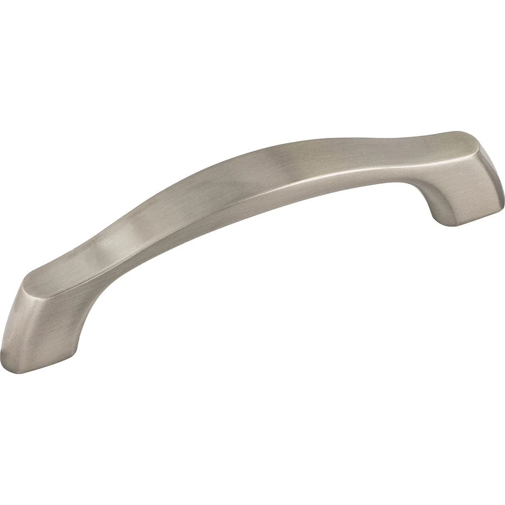 Cabinet Pull, 96 mm C/C with 4-7/8" O.L.,  Satin Nickel - Image 2
