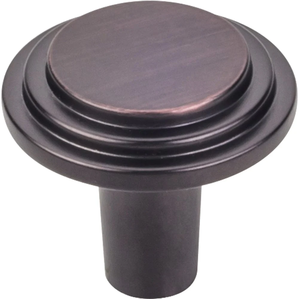 Calloway Knob, 1-1/8" Dia., Finnish -Brushed Oil Rubbed Bronze - Image 2