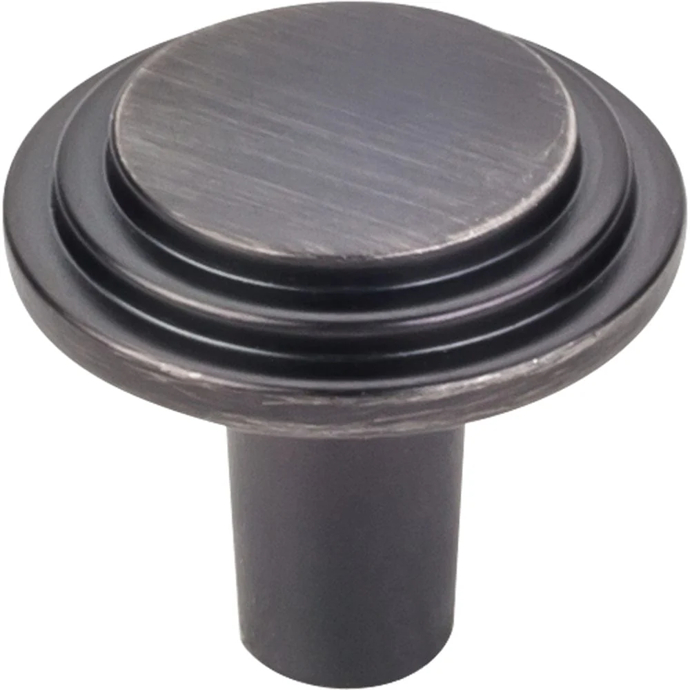 Calloway Knob, 1-1/8" Dia., Finnish -Brushed Pewter - Image 2