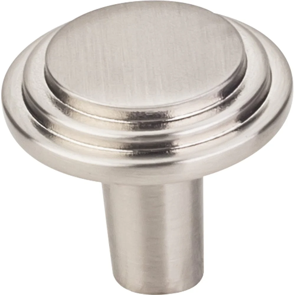 Calloway Knob, 1-1/8" Dia., Finnish -Satin Nickel