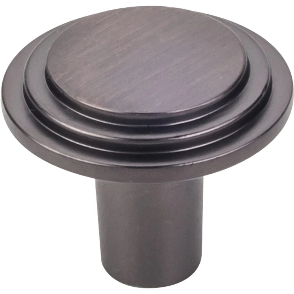 Calloway Large Knob, 1-1/4" Dia., Brushed Oil Rubbed Bronze - Image 2
